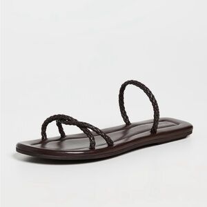 NWT St. Agni Woven Rope Slides